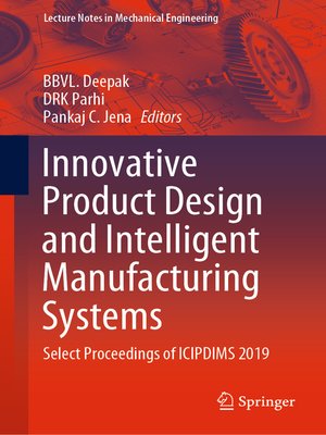cover image of Innovative Product Design and Intelligent Manufacturing Systems